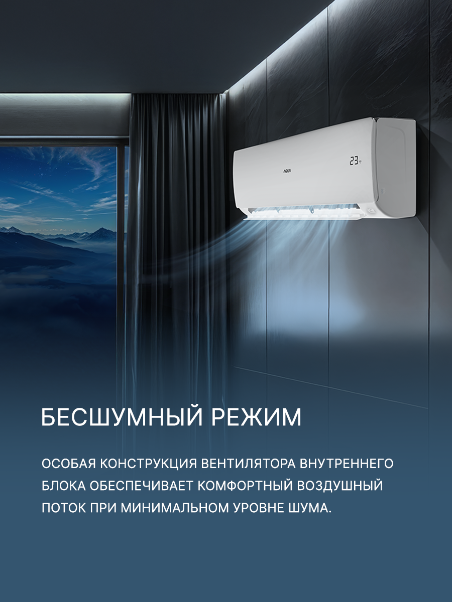 Сплит-система Aqua AQ-70BRQ1/R3(IN)/AQ-70BRQ1/R3(OUT) Biwa — фото 5