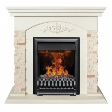 Каминокомплект RealFlame Neapolis WT c очагом 3D Oregan