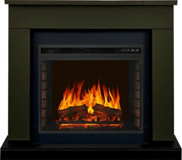 Каминокомплект Royal Flame Bergen 23 (Разборный) с очагом Vision 23 EF LED FX темная олива