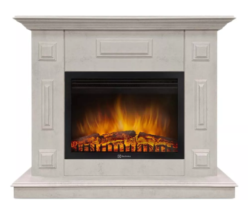 Каминокомплект Хорошие Камины Юпитер с очагом Electrolux EFP/P-2520LS мрамор