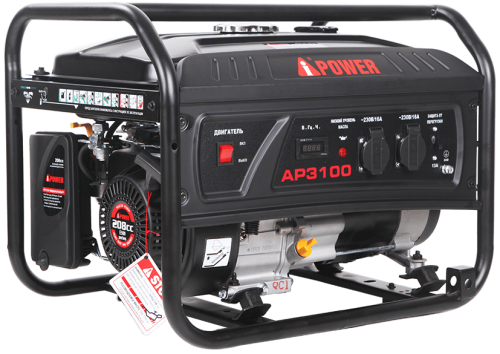 Бензиновый генератор A-iPower LITE AP3100 — фото 1