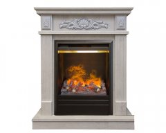 Каминокомплект RealFlame Adelaida STD/EUG WT с очагом 3D Olympic