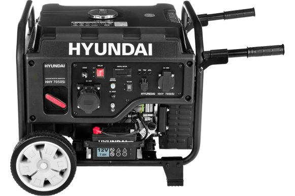 Изображение товара Hyundai HHY 7050Si бензиновый инверторный генератор 5500 Вт электростартер