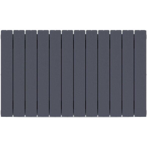 Изображение товара Биметаллический радиатор отопления Rifar Supremo 500 боковое подключение 12 секций титан