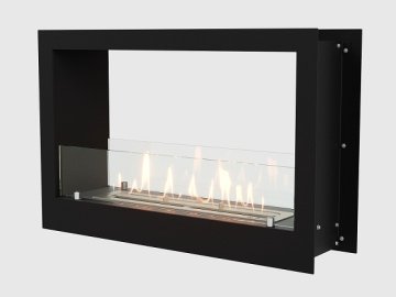 Встроенный биокамин Lux Fire Сквозной 730 S ВБКС-730S