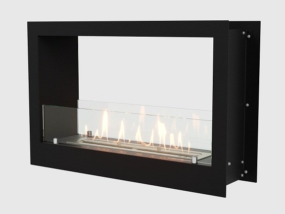 Изображение товара Встраиваемый биокамин Lux Fire Сквозной 730 S для стильного обогрева и декора