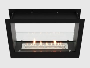 Встроенный биокамин Lux Fire Сквозной 730 S ВБКС-730S