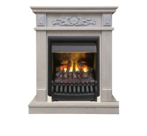 Каминокомплект RealFlame Adelaida STD/EUG WT с очагом 3D Oregan