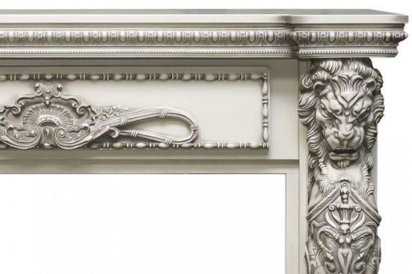 Изображение товара Электрокамин Royal Flame Windsor под очаг Vision 60 слоновая кость с патиной