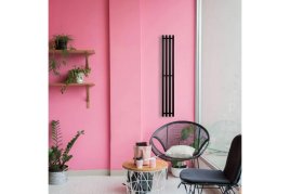 Электрический полотенцесушитель Primoclima Sol R C E Black 150*24 5