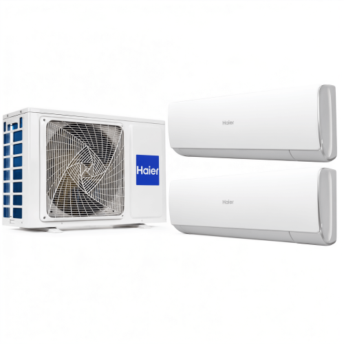 Мульти сплит-система на 2 комнаты 20+20 м2 Haier 2x AS20SS1HRA-M/2U40S2SM2FA Super Match — фото 1