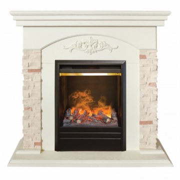 Каминокомплект RealFlame Neapolis WT с очагом 3D Olympic