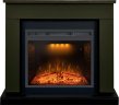 Каминокомплект Royal Flame Bergen 23 (Разборный) с очагом Emerald 23 темная олива