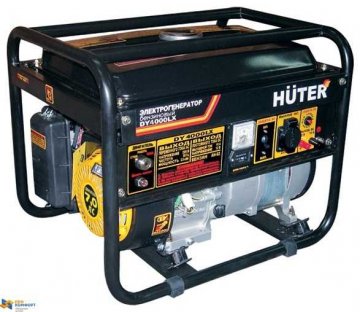 Бензиновый электрогенератор Huter DY4000LX