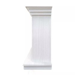 Каминокомплект Хорошие Камины Марс с очагом RealFlame Fobos Lux BR S белое дерево