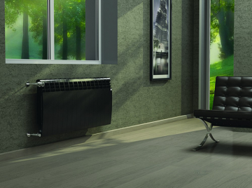 Биметаллический радиатор отопления Royal Thermo BiLiner 500 6 секций Noir Sable