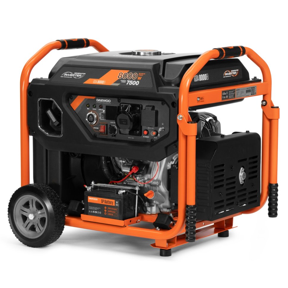 Генератор бензиновый инверторный Daewoo GDA 8000Ei