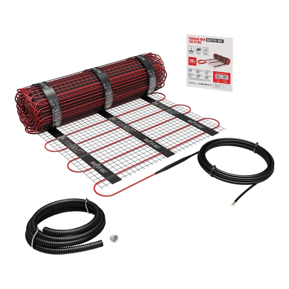 Комплект теплого пола AC ELECTRIC ACMM 2-180-6 Комплект теплого пола AC ELECTRIC ACMM 2-180-6