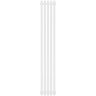 Стальной трубчатый радиатор Stout Tube QV40-1750-5 R Quadro RAL1T104S9016 белый муар