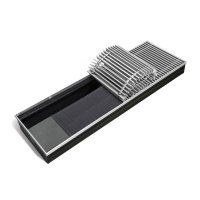 Внутрипольный конвектор КЗТО Бриз 300*80*800 U 5Ал 12