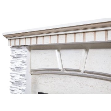 Каминокомплект Electrolux EFP/P-1020LS с порталом Porto Classic камень белый/шпон беленый дуб