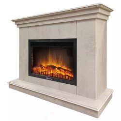 Каминокомплект Хорошие Камины Марс с очагом Electrolux EFP/P-2520LS мрамор