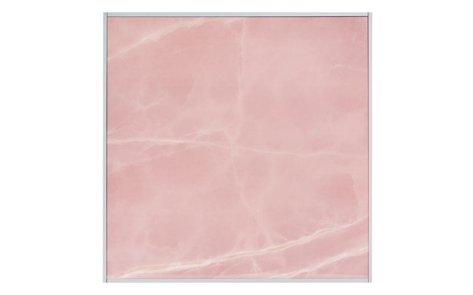 Отопительная панель Stout Rose Stone SCT 60*60 розовый гранит/серый корпус — фото 3
