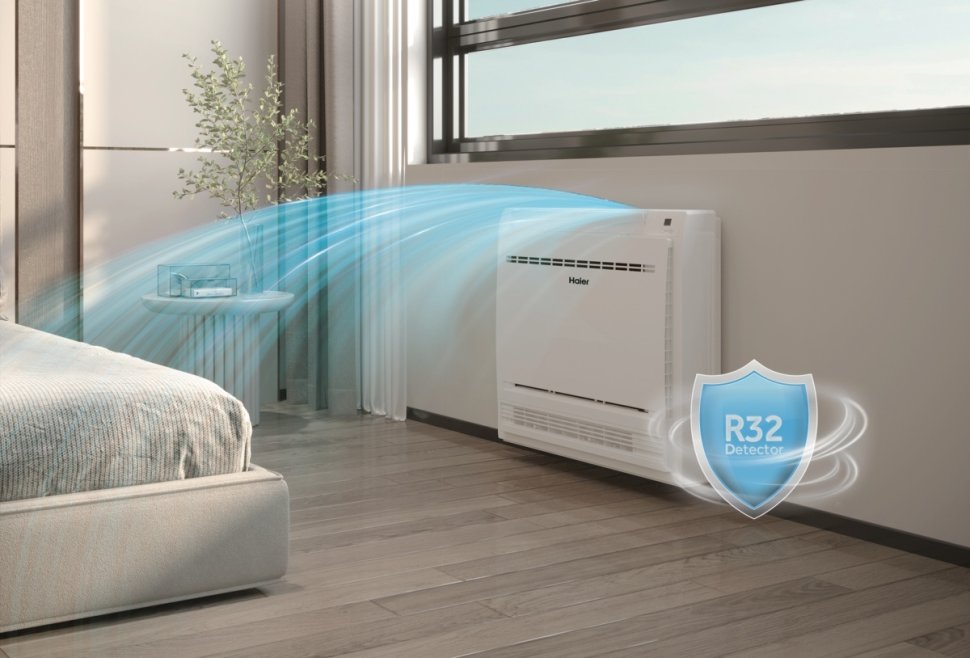 Напольно-потолочная сплит-система Haier AF35S2SD1FA/1U35S2SM4FA Super Match Plus