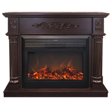 Каминокомплект RealFlame Silvia 26 AO с очагом MoonBlaze LUX Black
