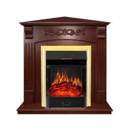Каминокомплект Royal Flame Sorrento угловой c очагом Majestic FX Brass