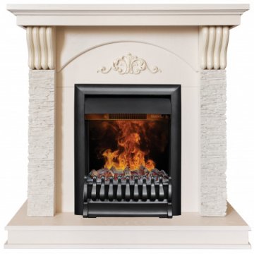 Каминокомплект RealFlame Corfino WT c очагом 3D Oregan