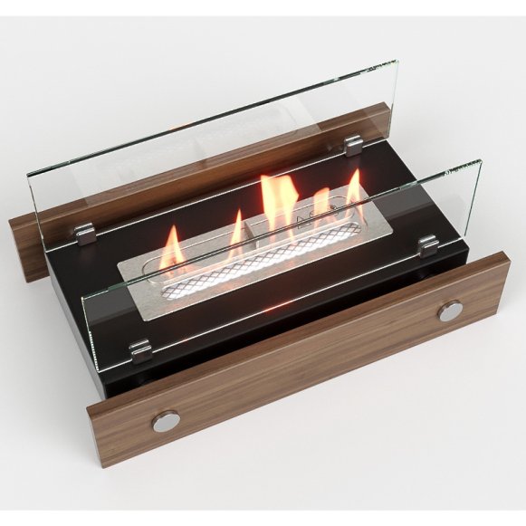 Изображение товара Биокамин Firelight BFP/T-4025 Wood настольный, экологичный, с эффектом пламени