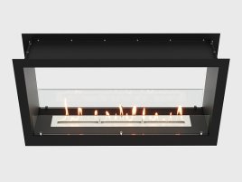 Встроенный биокамин Lux Fire Сквозной 1210 М ВБКС-1210М