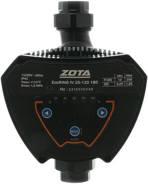 Циркуляционный насос Zota EcoRING IV 25-120 180 — фото 1