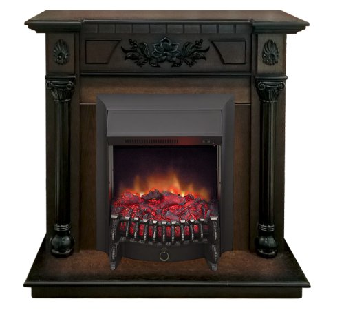 Каминокомплект RealFlame Dacota STD/EUG AO с очагом Fobos Lux Black S Каминокомплект RealFlame Dacota STD/EUG AO с очагом Fobos Lux Black S