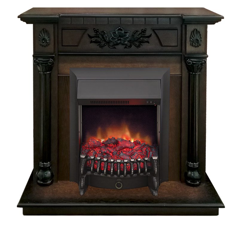 Каминокомплект RealFlame Dacota STD/EUG AO с очагом Fobos Lux Black S Каминокомплект RealFlame Dacota STD/EUG AO с очагом Fobos Lux Black S