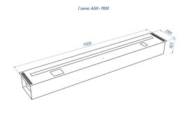 Автоматический биокамин Good Fire 1900 RC INOX АБК-1900 RC INOX