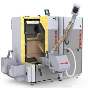 Напольный твердотопливный котел Koloss 25-35