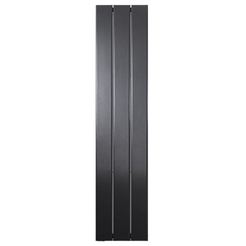 Алюминиевый радиатор отопления Stout SRA-0110-18000703 Oscar 1800 3 секции боковое подключение черный