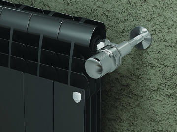 Биметаллический радиатор отопления Royal Thermo BiLiner 500 12 секций Noir Sable