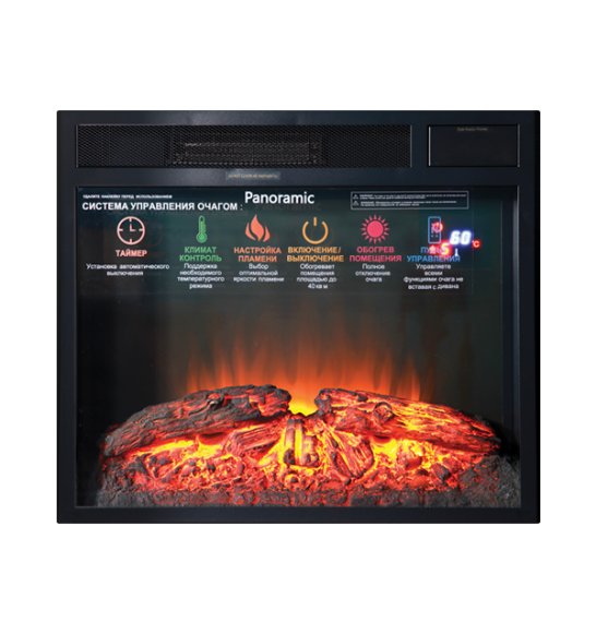 Каминокомплект Interflame Берта с очагом Foton 23 LED FX темный дуб