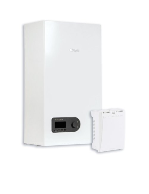 Настенный газовый котел Бастион Skat GB 24 + Стабилизатор Teplocom ST-555 — фото 1