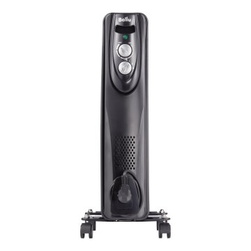 Масляный радиатор Ballu BOH/CL-05BRN Classic Black 5 секций