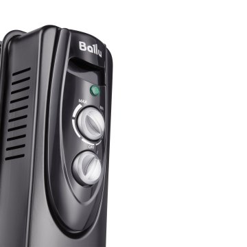 Масляный радиатор Ballu BOH/CL-05BRN Classic Black 5 секций