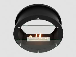 Встроенный сквозной биокамин Lux Fire Иллюзион 500 XS ВБКС-И500XS