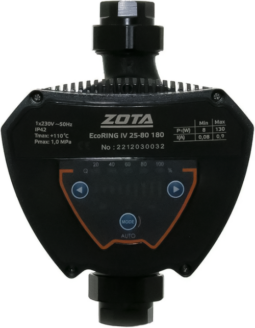 Циркуляционный насос Zota EcoRING IV 25-80 180 — фото 1