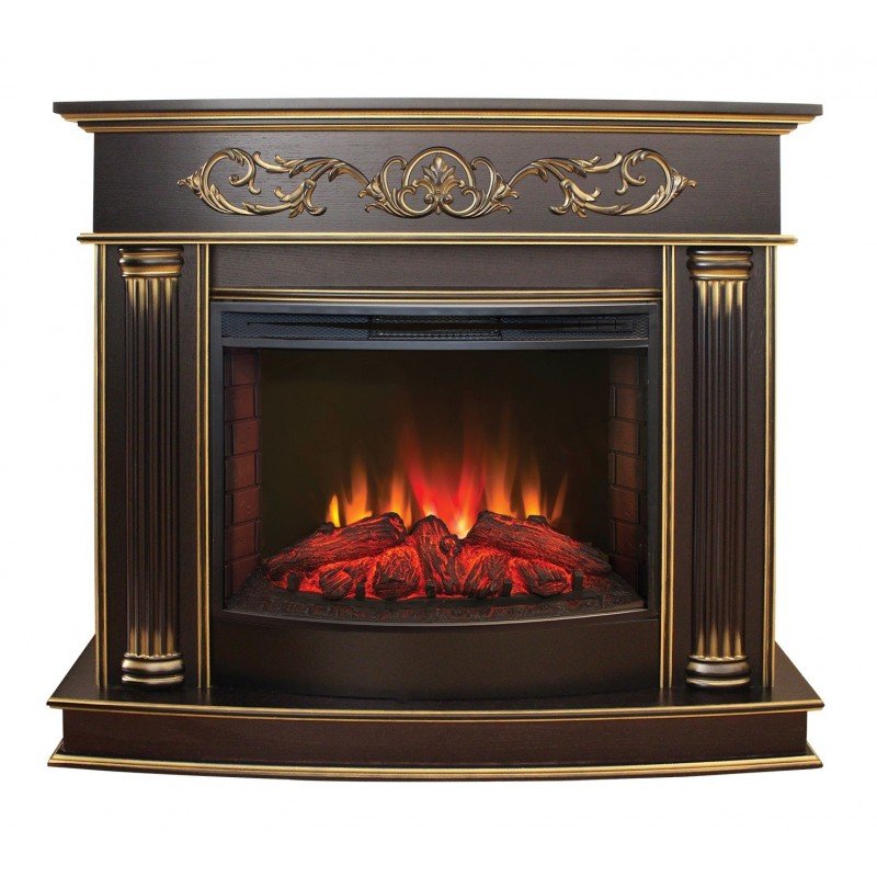 Каминокомплект RealFlame Milano 25/25,5 WT с очагом Evrika 25,5 LED Каминокомплект RealFlame Milano 25/25,5 WT с очагом Evrika 25,5 LED