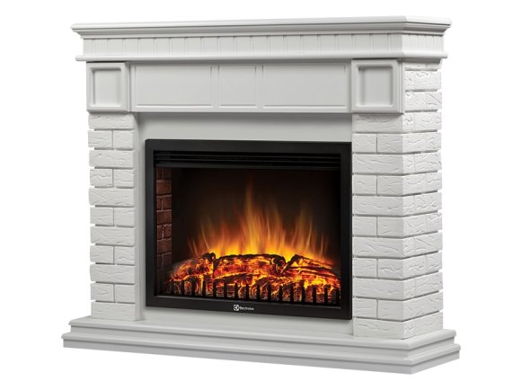 Изображение товара Электрокамин с эффектом Real Fire 25 дюймов Firelight Bricks 25