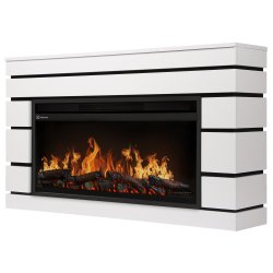 Каминокомплект Electrolux EFP/P-3620LS портал Moderno 36 белый черный р/в