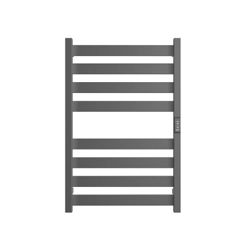 Электрический полотенцесушитель Stout Grunge quadro 80*50 графит — фото 1
